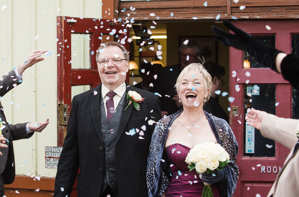 Bolton Abbey Steam Train Wedding