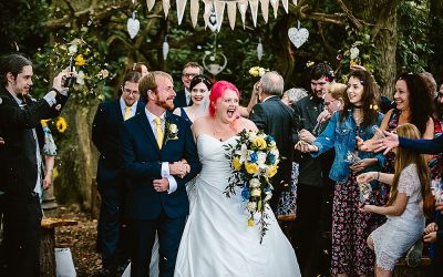 ESCRICK PARK GLAMPING HUMANIST WOODLAND WEDDING