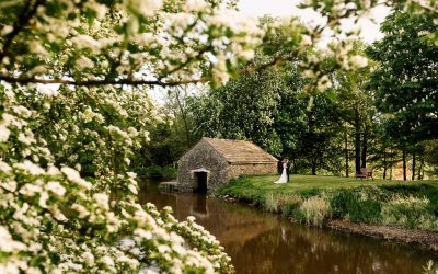 A Spring Browsholme Hall Wedding bursting with flowers